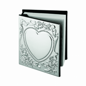 Sweetheart Album, Nickel Plated, Holds 100 4" X 6" P