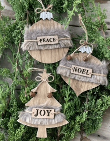 Wood Ornaments