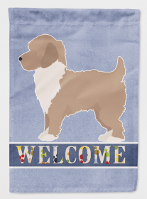 Yorkiepoo #2 Welcome Flag Canvas House Size