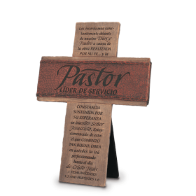 Spanish Cross Pastor Lider De Servicio