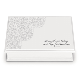 Keepsake Box Strength For Today Lace Top