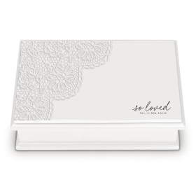 Keepsake Box So Loved Lace Top