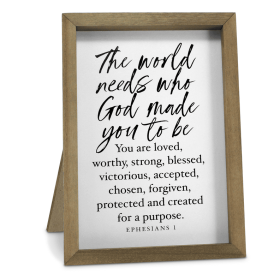Tabletop World Needs Who God Made You