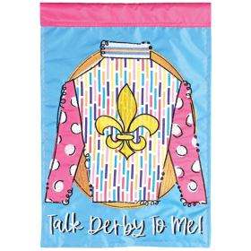 Flag Talk Derby To Me 13x18