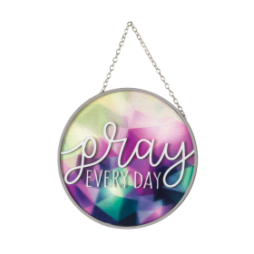 Sun Cat Pray Everyday W/Suction Cup
