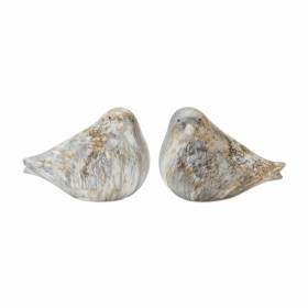 Bird (Set of 2) 4.5"H Terra Cotta