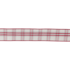 Wired Cotton Ribbon 2.5" x 10 yds.