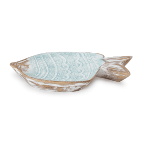 Geometric Etched Fish Bowl