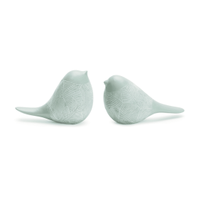 Modern Etched Bird Figurine