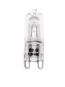 G9- Halogen bulb, 40 watts
