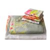King Size Duvet Cover Set, 6 Piece Luxury Floral Bedding, Dolce Mela  Innocence  DM723K