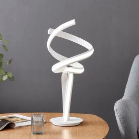 Munich LED Table Lamp// Natural White LED Strip & Touch Dimmer (Color: White)