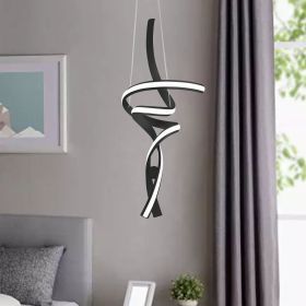 Hamburg LED Chandelier (Color: black)