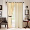 Window Semi-Blackout Curtain / Drape Panel