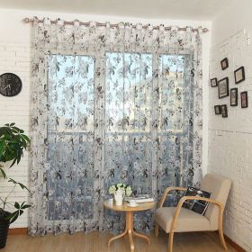 Window Sheer Curtains Panel (Option: Amsterdam)