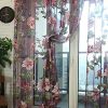 Window Sheer Curtains Panel
