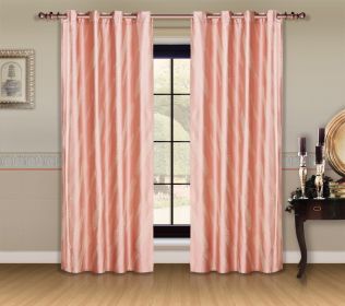Window Curtains & Drapes Panel (Option: Capri)