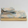 Queen Size Duvet Cover Set Jacquard Top & 100% Cotton Inside