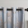 Curtains Damask Jacquard Grommet Semi-Blackout, Tall 60x100