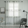 Window Semi-Blackout Curtain / Drape Panel