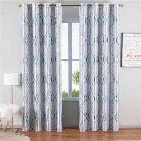Semi-Blackout Curtains Panel (Option: Odesa)