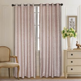 Window Semi-Blackout Curtain / Drape Panel (Option: Olympia)