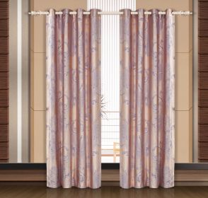 Window Curtains & Drapes Panel (Option: Pandora)