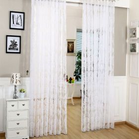 Window Sheer Curtains Panel (Option: Patras)