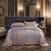 Duvet Cover Set Jacquard Top & 100% Cotton Inside