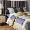Duvet Cover Set 6 Piece Queen Size Cotton Bedding
