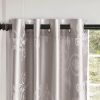 Curtains Damask Jacquard, Grommet, Semi-Blackout, Tall 60x100 inches