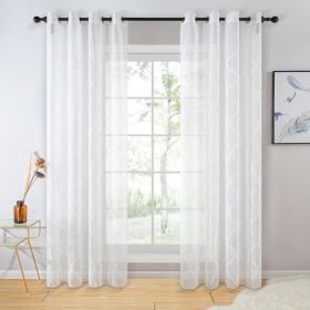 Sheer Curtains Panel (Option: Toulouse)
