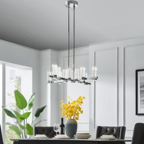 Victory 12 Light Chandelier (Color: Chrome)